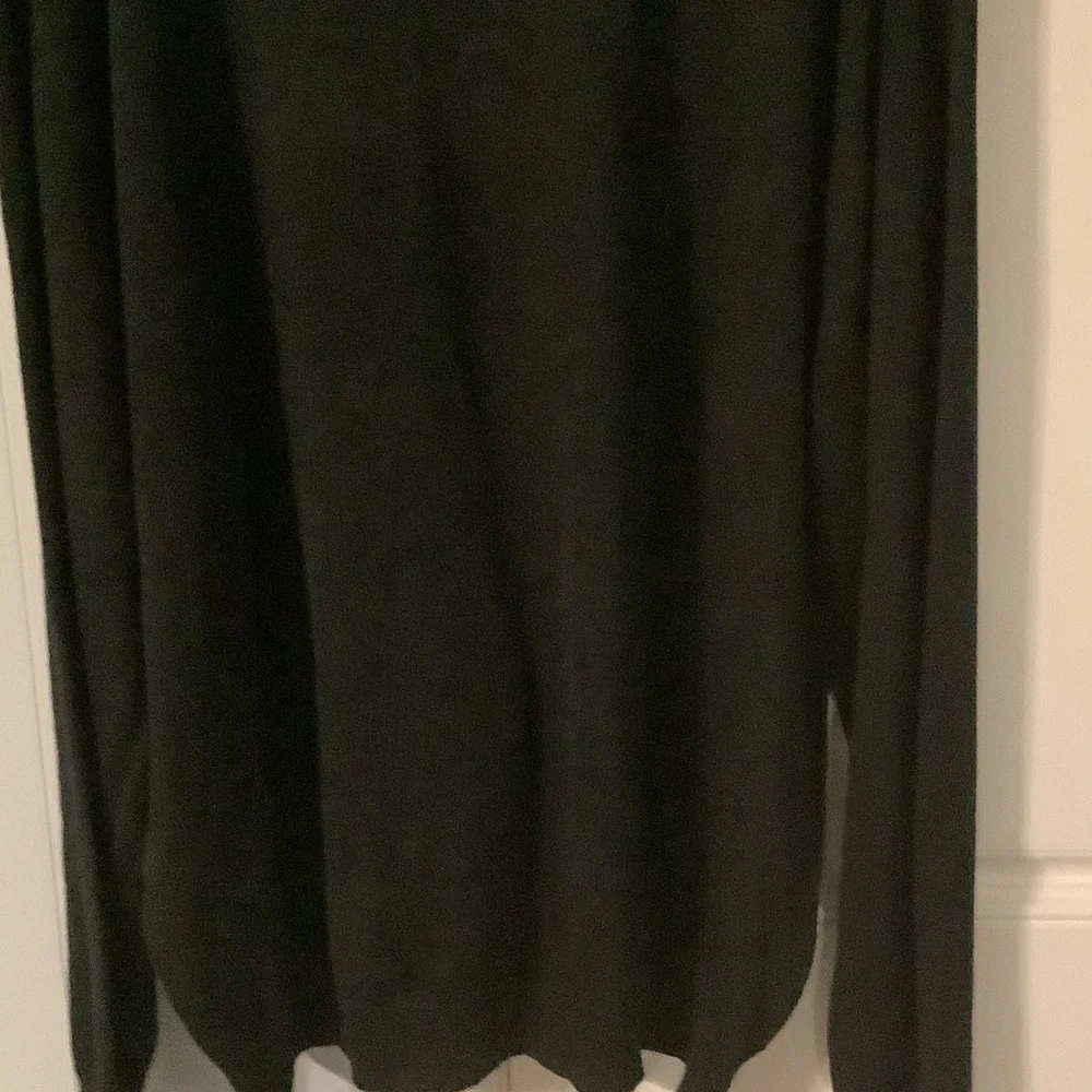 Classic Black mock Turtleneck Sweater for Men,‎ wool 46%
